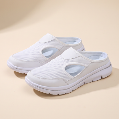 Sandaler stötdämpning vit