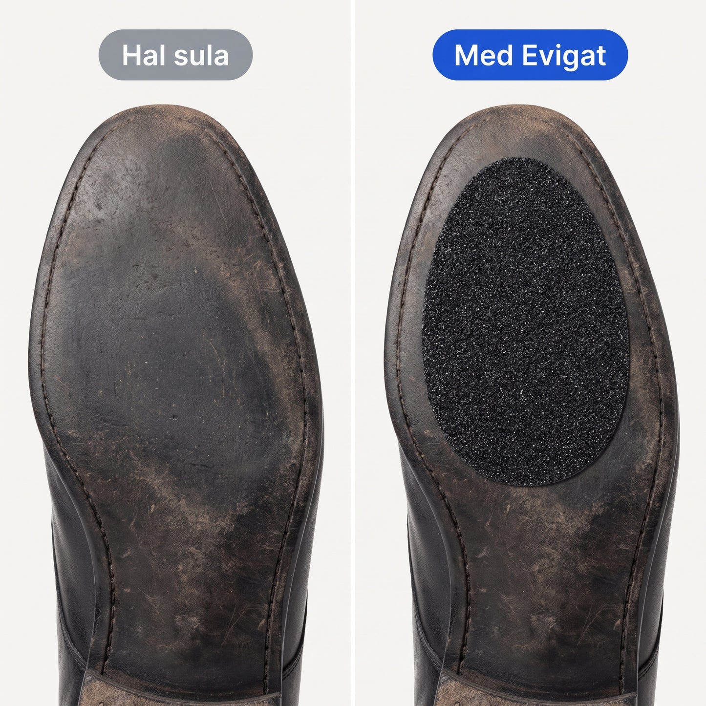 Självhäftande Halkskyddssulor i 3 Par för Halksäkert Fotfäste