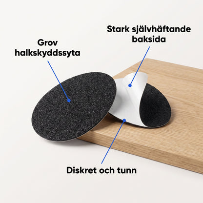 Självhäftande Halkskyddssulor i 3 Par för Halksäkert Fotfäste