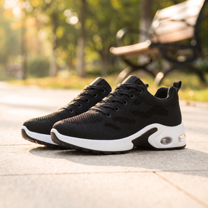 Ergonomiska sneakers i park