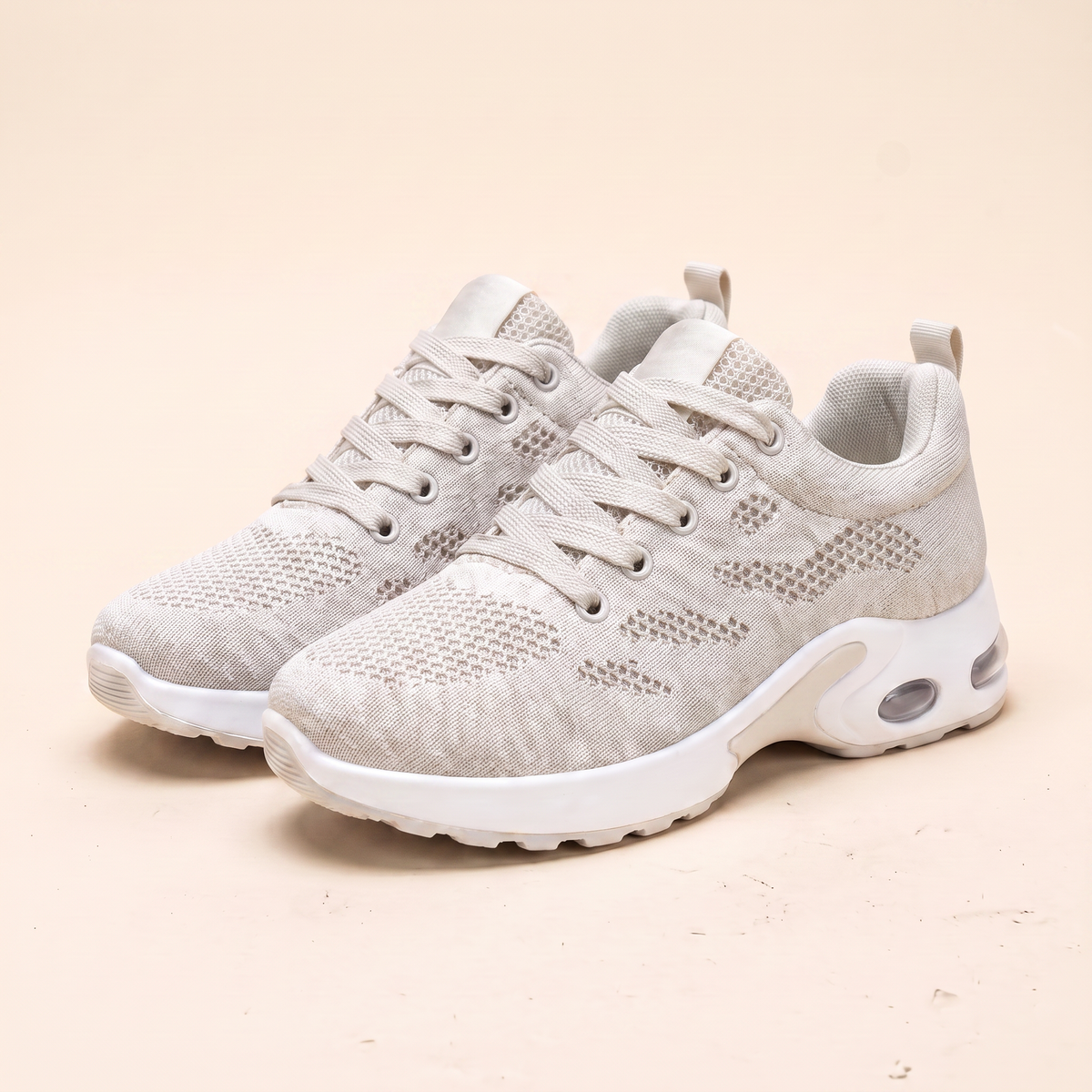 Ergonomiska sneakers vit