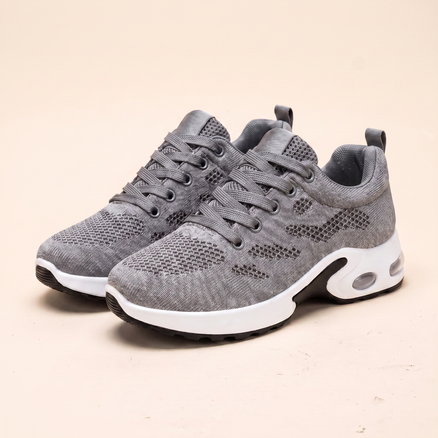 Ergonomiska sneakers grå